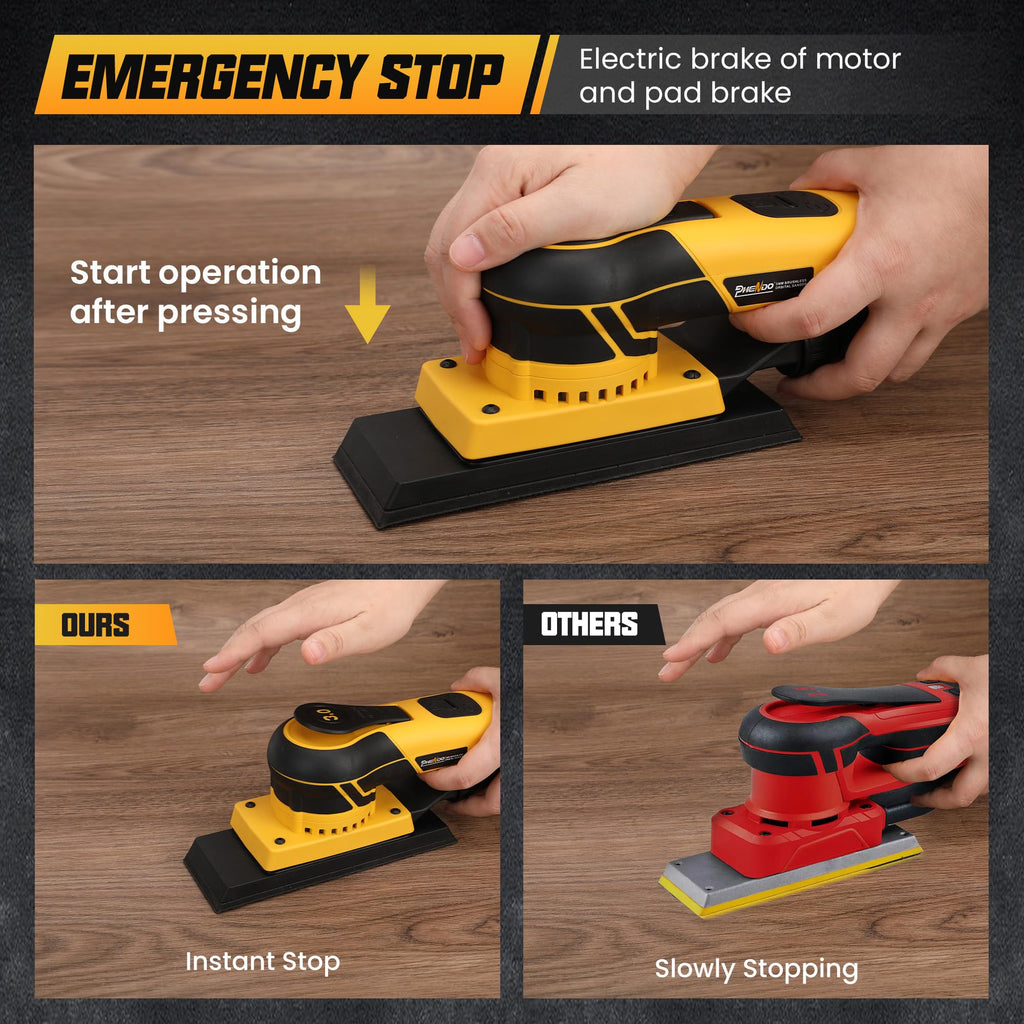 350W 3A Electric Random Orbital Sander B805