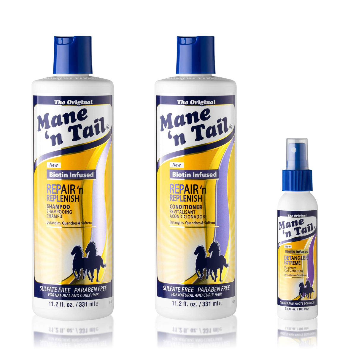 Sulfate-Free Shampoo & Conditioner with Detangler M191