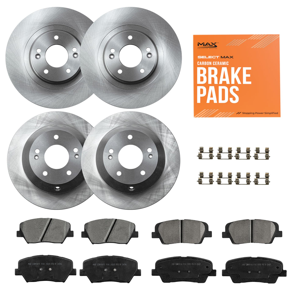 Front & Rear Brake Kit T3625