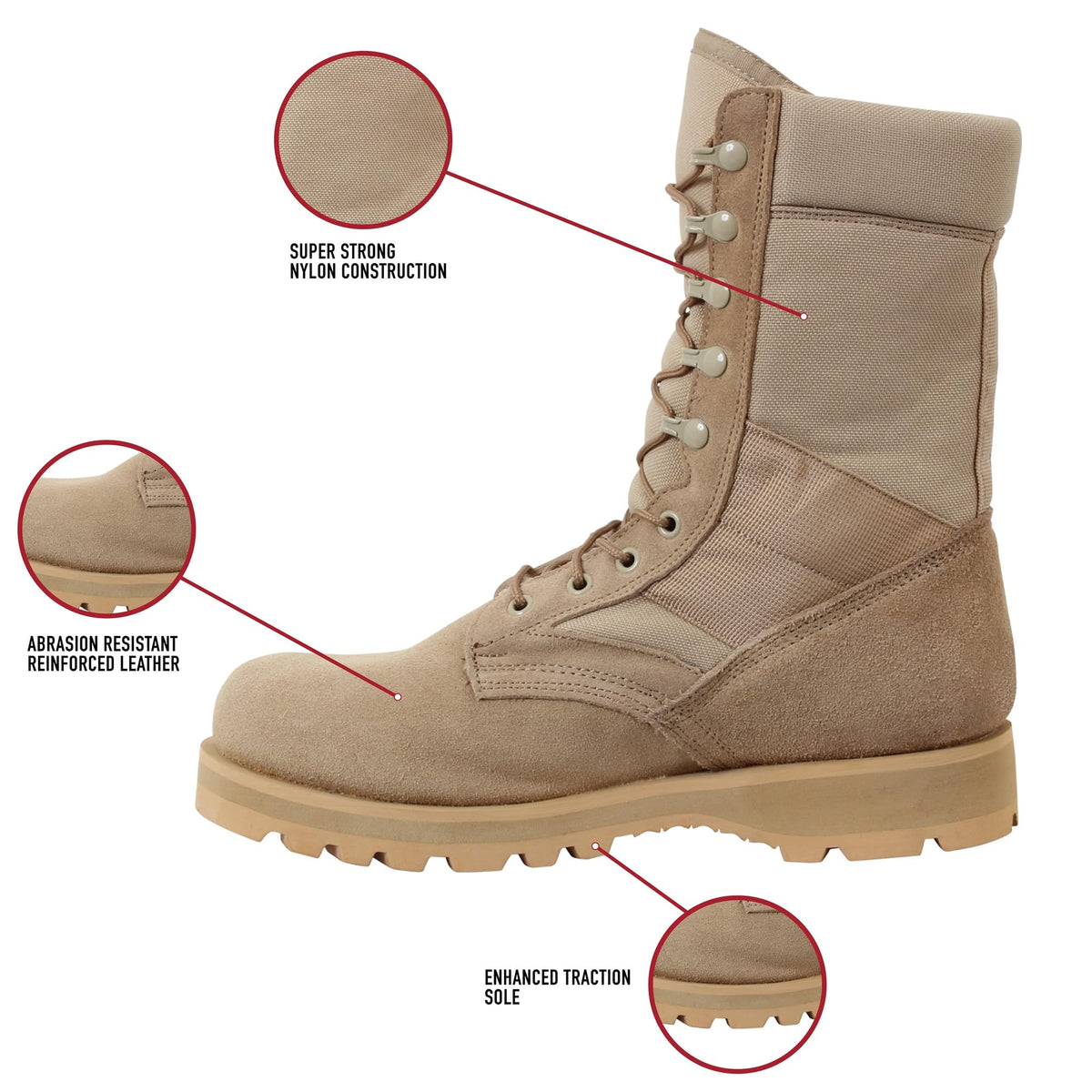 8 Inch Tactical Boots I19397