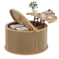 Round Lift Top Coffee Table with Storage X62957