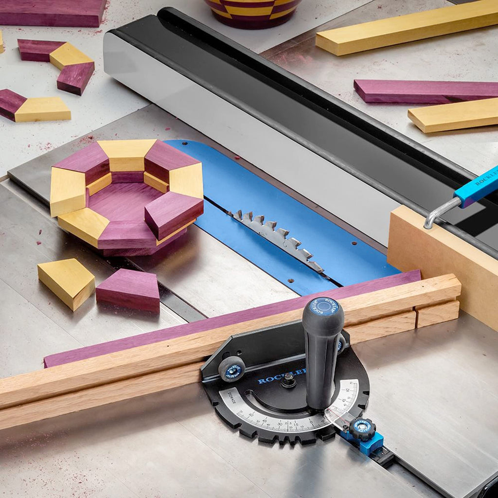Precision Miter Gauge with Knobs & T-Bolts Y4830
