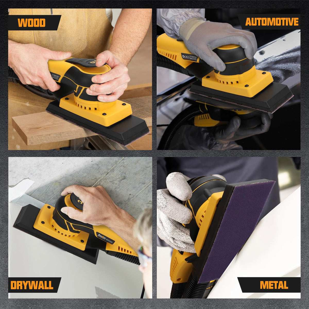 350W 3A Electric Random Orbital Sander B805