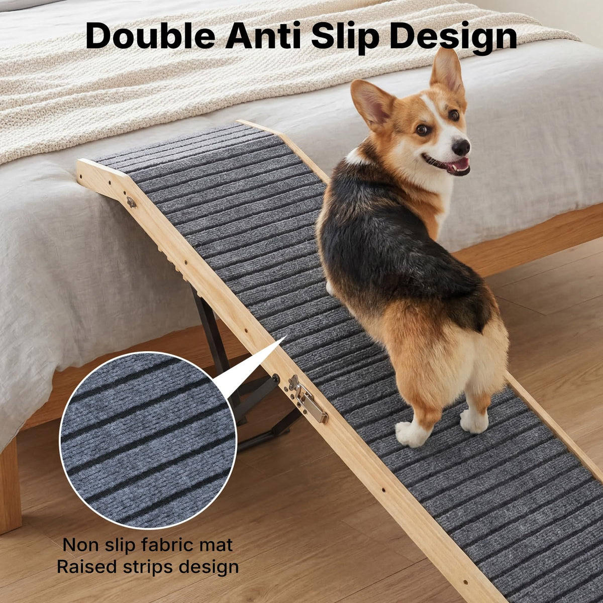 Folding Dog Ramp 20" to 31" E985610