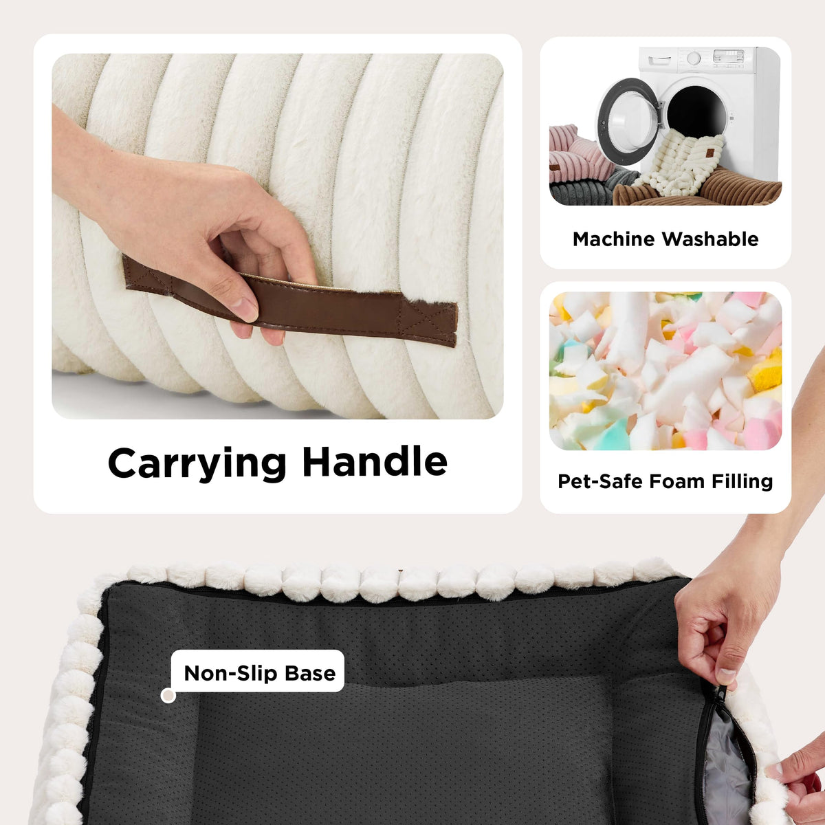 Cream Cat Couch E1841