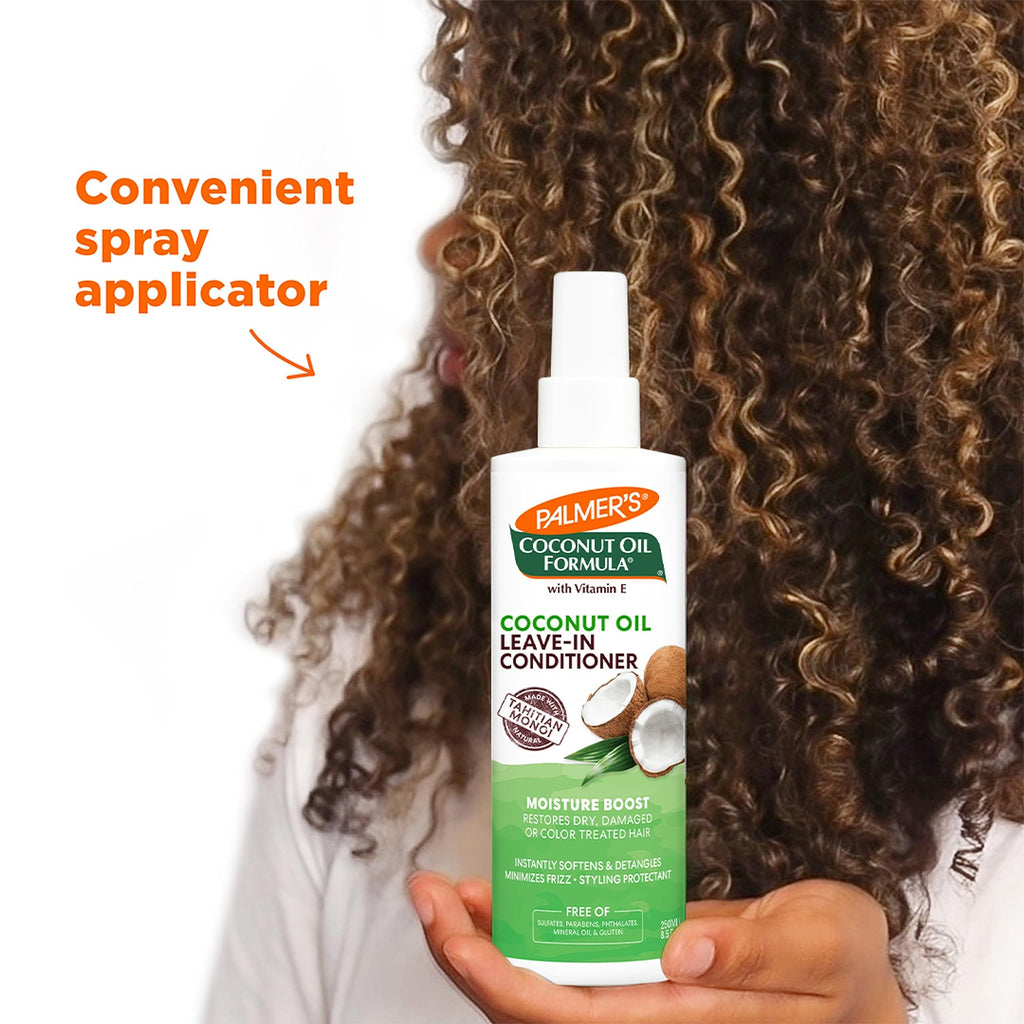Coconut Oil Leave-In Conditioner Spray 8.5 Oz B268004