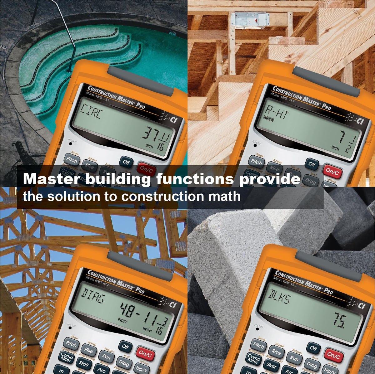 Construction Master Pro Calculator J421507
