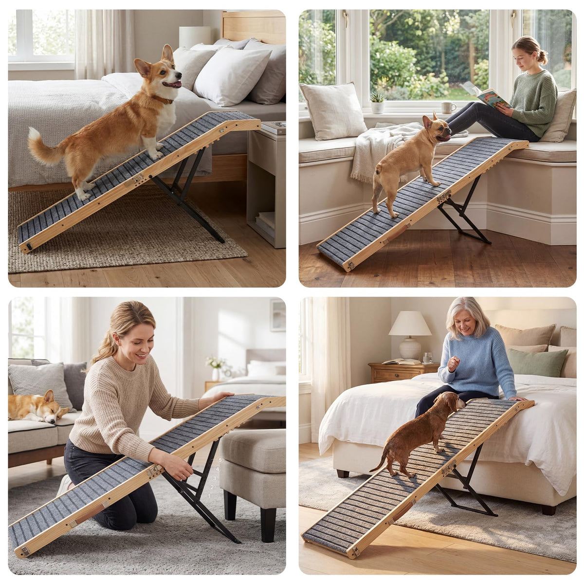 Folding Dog Ramp 20" to 31" E985610