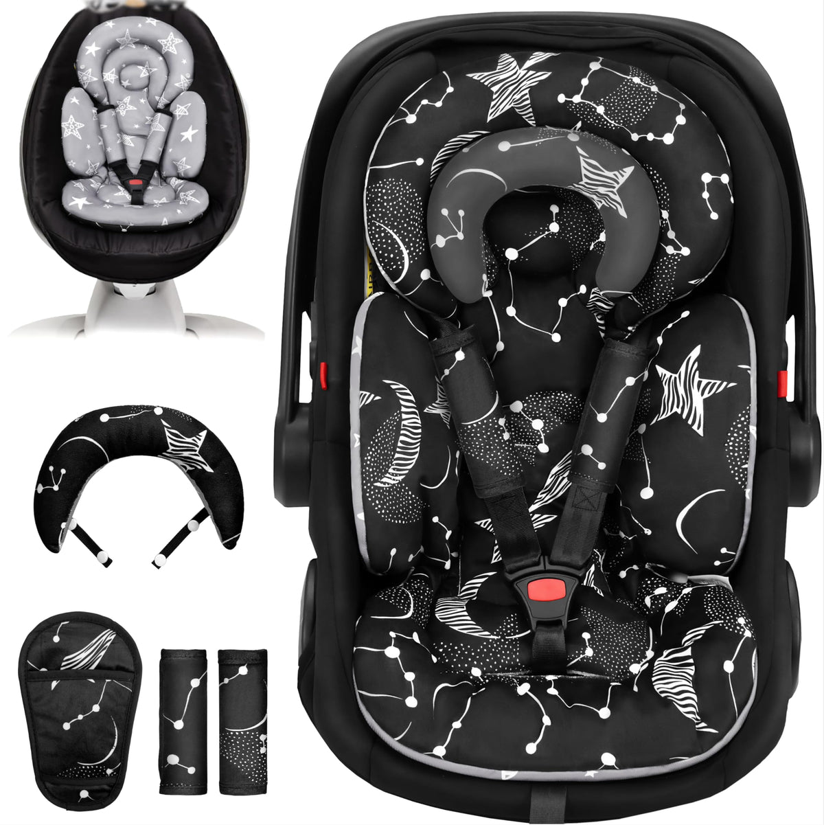 Infant Car Seat Insert with Removable Cushion J6650