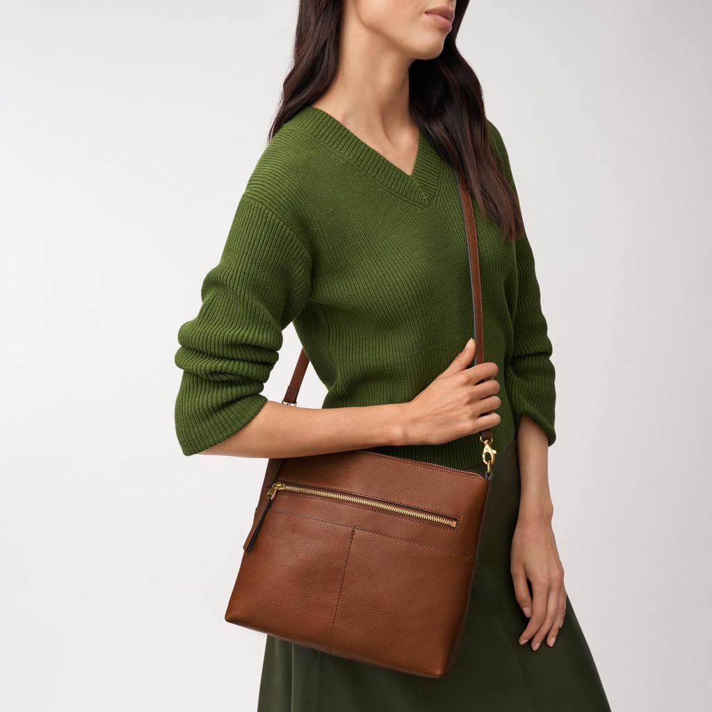 Leather Small Flap Crossbody Purse Handbag A77153