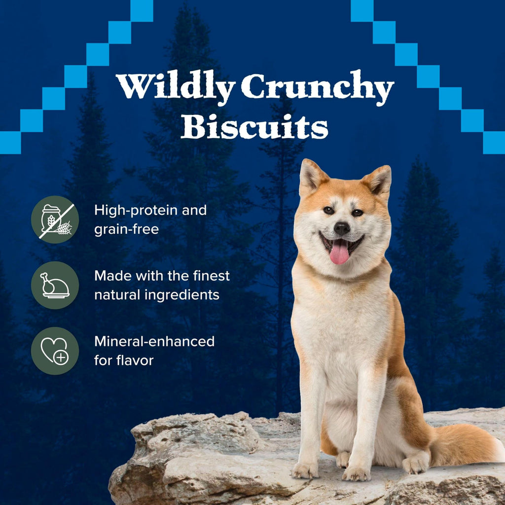 High Protein Grain Free Duck Recipe Dog Biscuits 36-oz L885