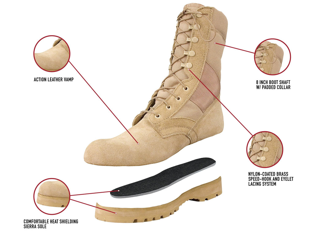 8 Inch Tactical Boots I19397