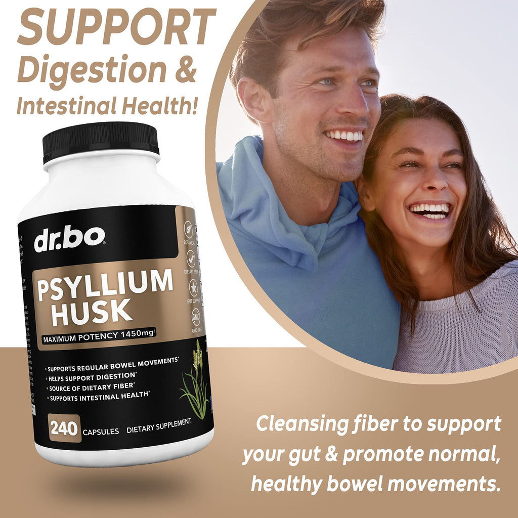 Psyllium Husk Capsule Fiber Supplement Z237791