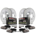Brake Pad & Rotor Kit Front & Rear V473131