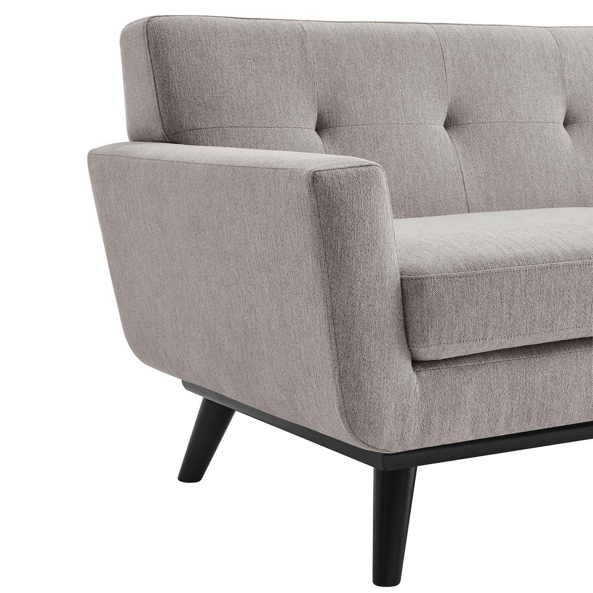 78 Inch Light Upholstered Loveseat K7203