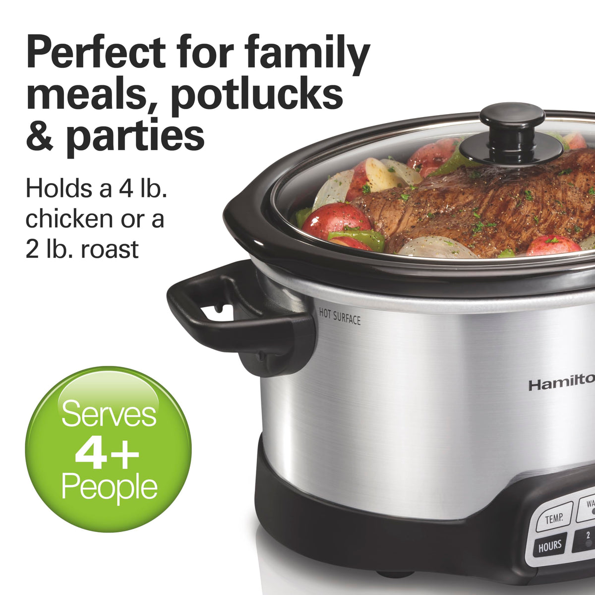 Programmable 4 Quart Slow Cooker P1267