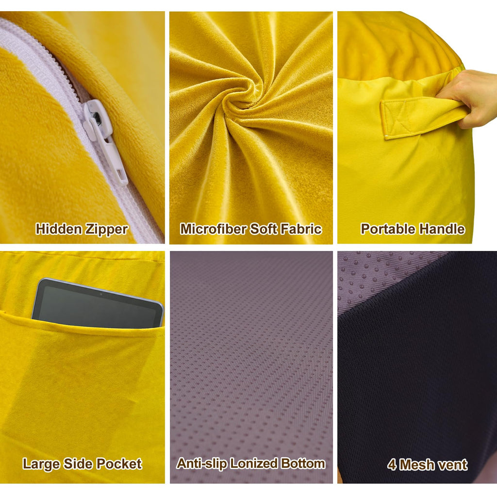 Convertible Foam Lazy Sofa Bed V91155
