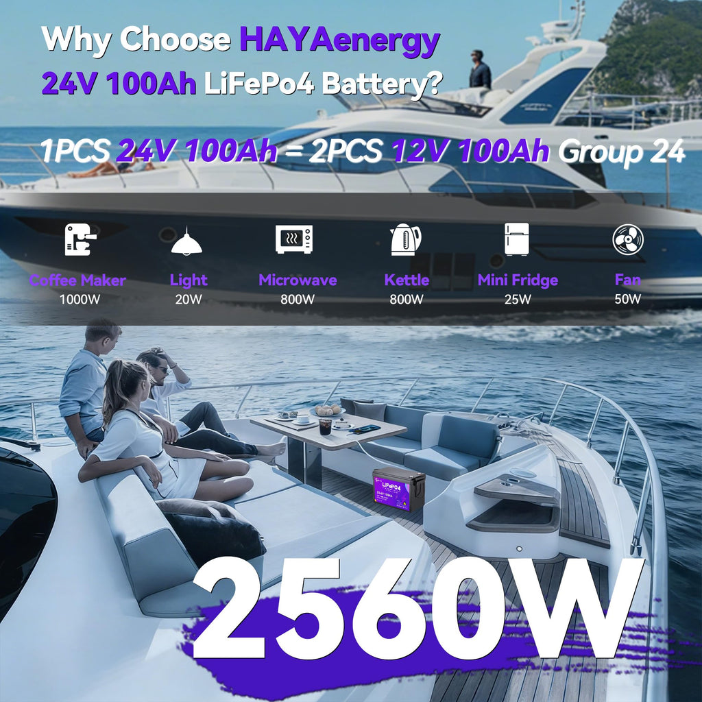 24v 100ah LiFePO4 Lithium Battery with 100A BMS O402783