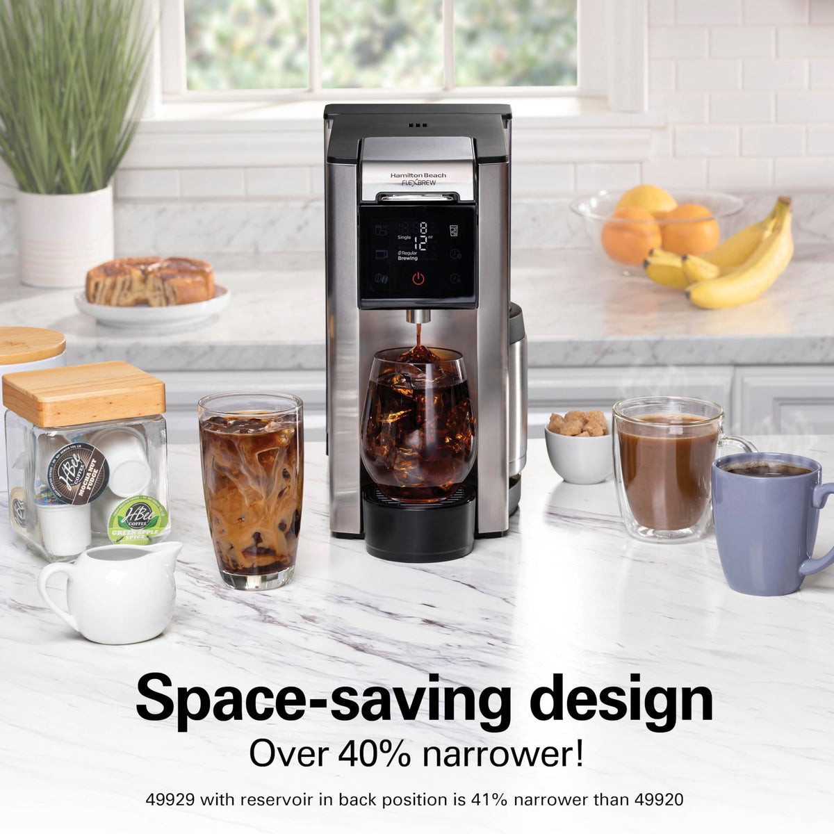 5-in-1 Drip & Single Serve Coffee Maker K26355