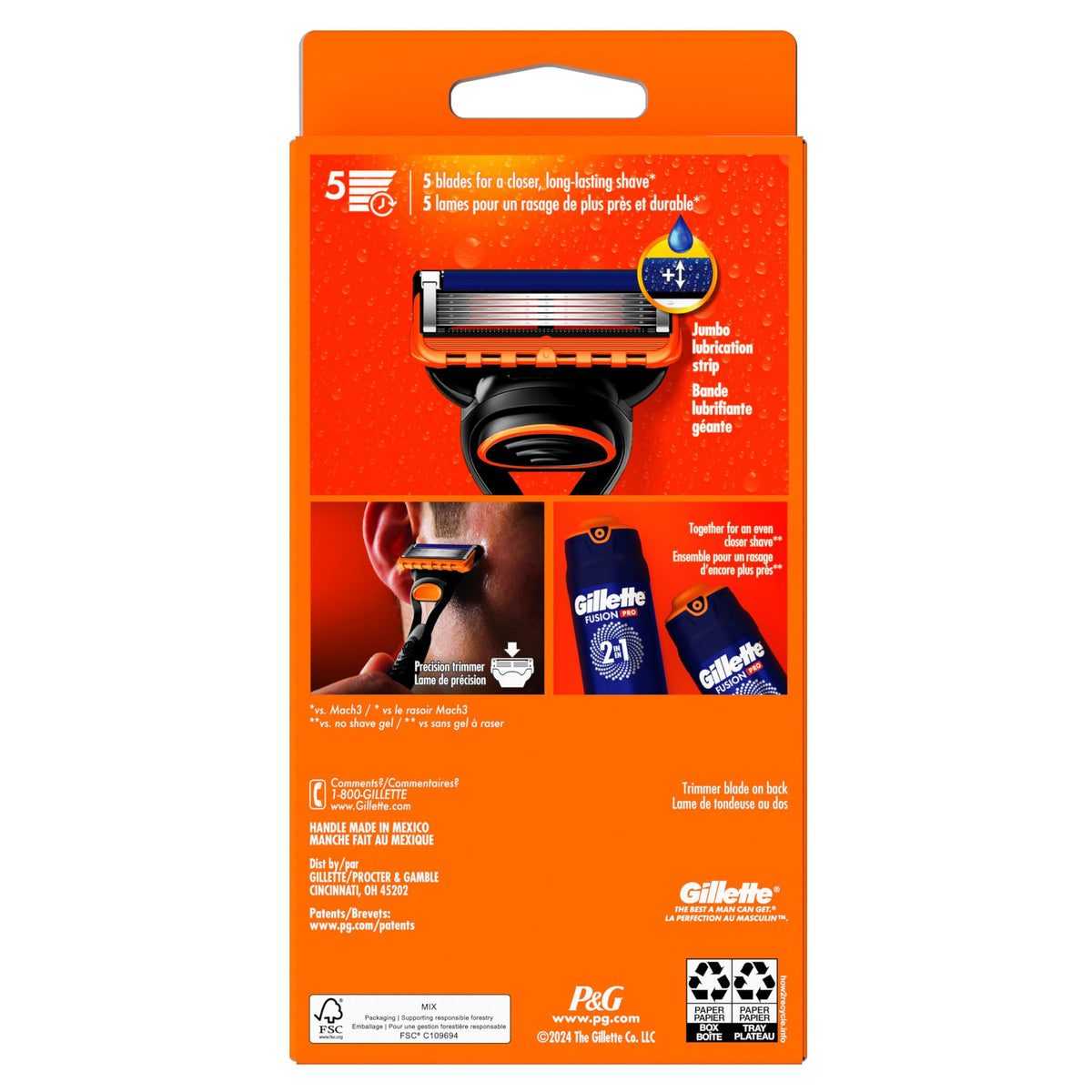 Razor Handle + 1 Razor Blade Refill L799748