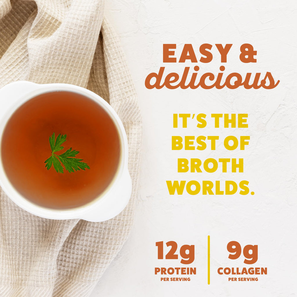 Instant Sipping Bone Broth Mix Beef 0.53 oz Pack of 30 K1389