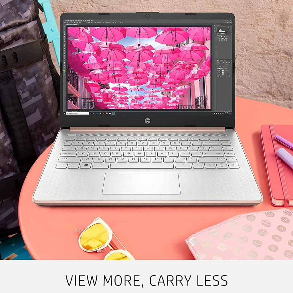14'' HD Laptop Intel Celeron 4GB 64GB eMMC Pink Gold S60630