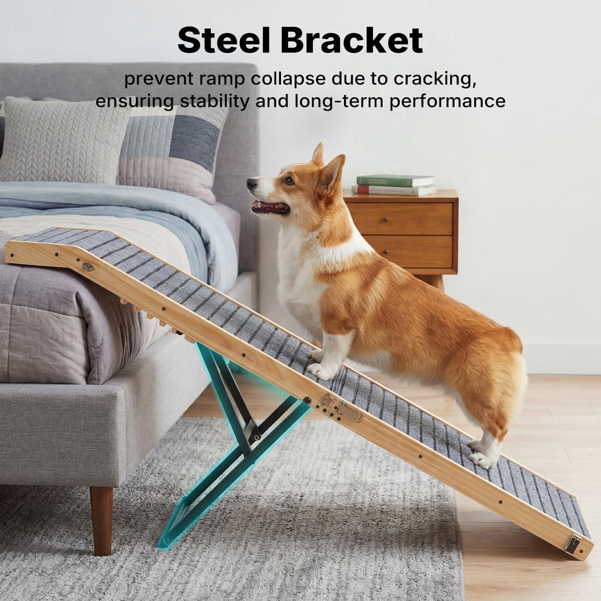 Folding Dog Ramp 20" to 31" E985610