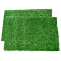2 Pack 14x18in Artificial Grass Pee Pads B565410