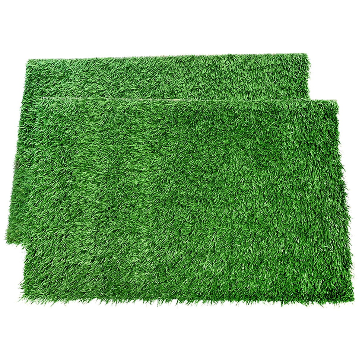 2 Pack 14x18in Artificial Grass Pee Pads B565410