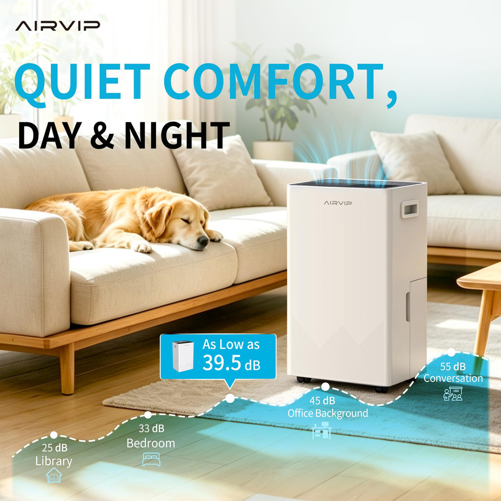 50 Pints Dehumidifier with Drain Hose H69660