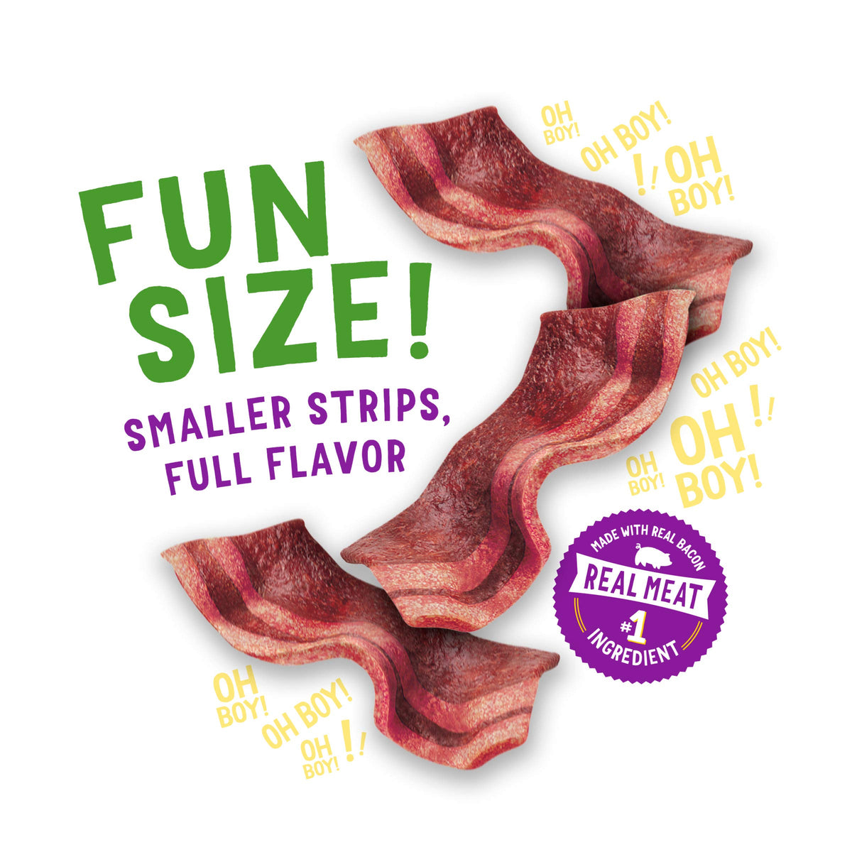 Dog Treats with Bacon 25 oz Pouch A695514
