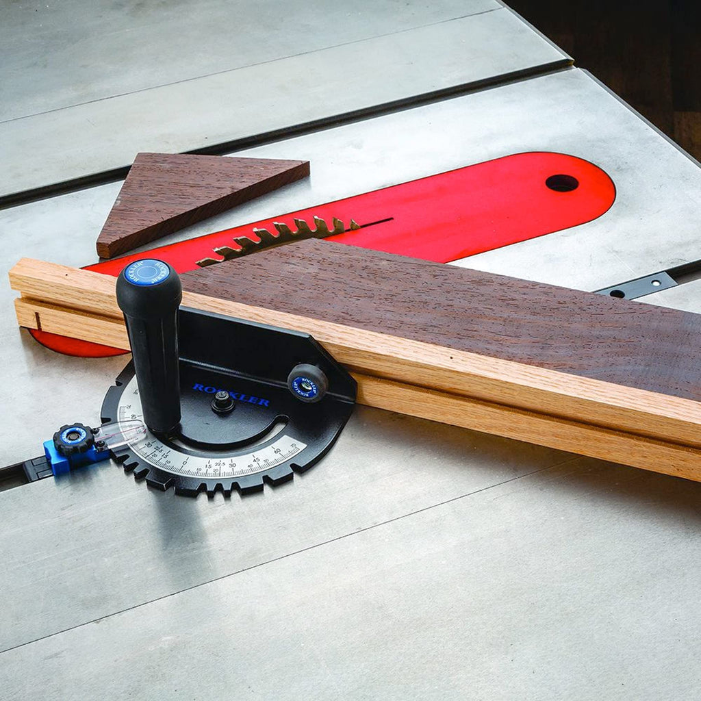 Precision Miter Gauge with Knobs & T-Bolts Y4830