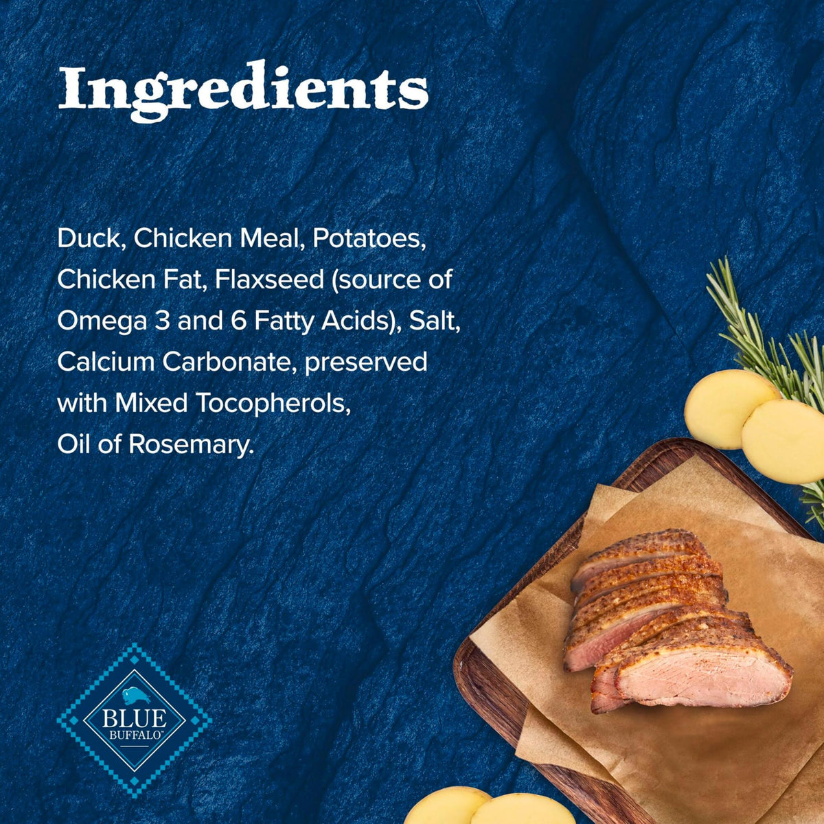 High Protein Grain Free Duck Recipe Dog Biscuits 36-oz L885