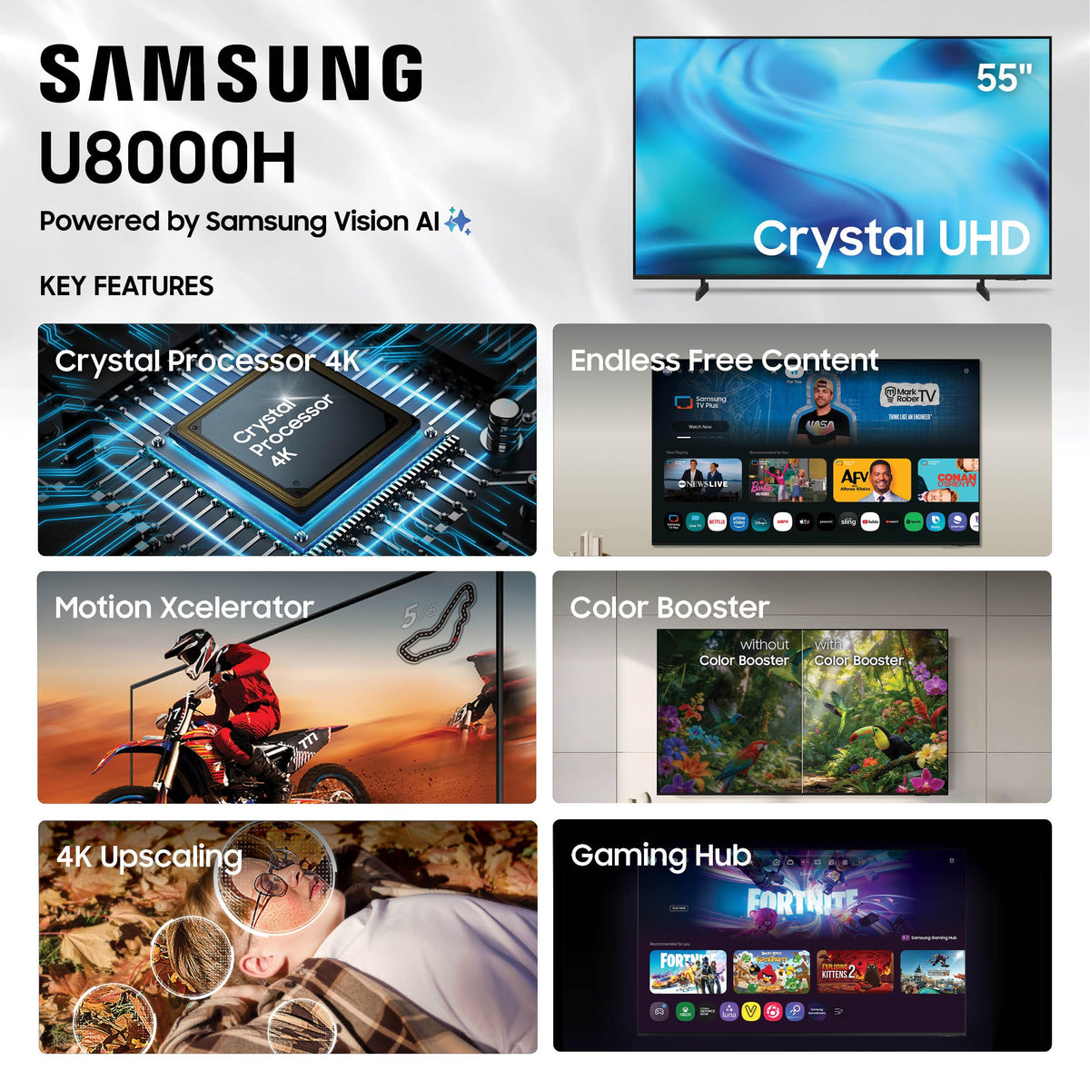 55-Inch 4K Smart TV N4207