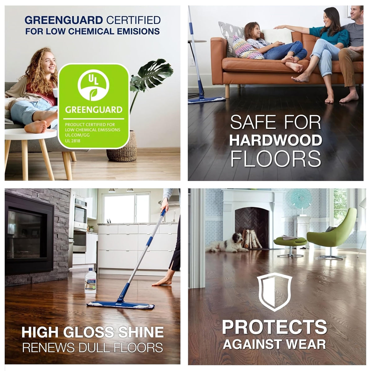 Hi-gloss Hardwood Floor Polish 32 Oz. Pack of 6 O5428